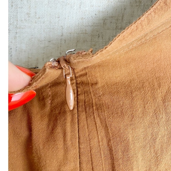 Cleobella Brown Menorca Romper Size Small - Picture 5 of 13